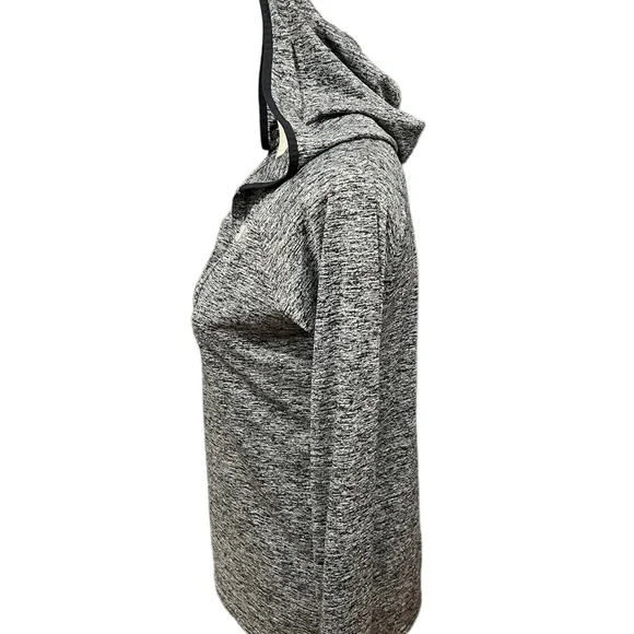 Under Armour Long Sleeve Hooded Henley V-cut, Marl Pullover Heatgear loose fit‎ - Picture 4 of 8